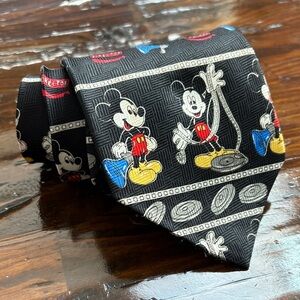 Mickey Unlimited Necktie‎ Disney Character Tie Novelty Men's Accessory